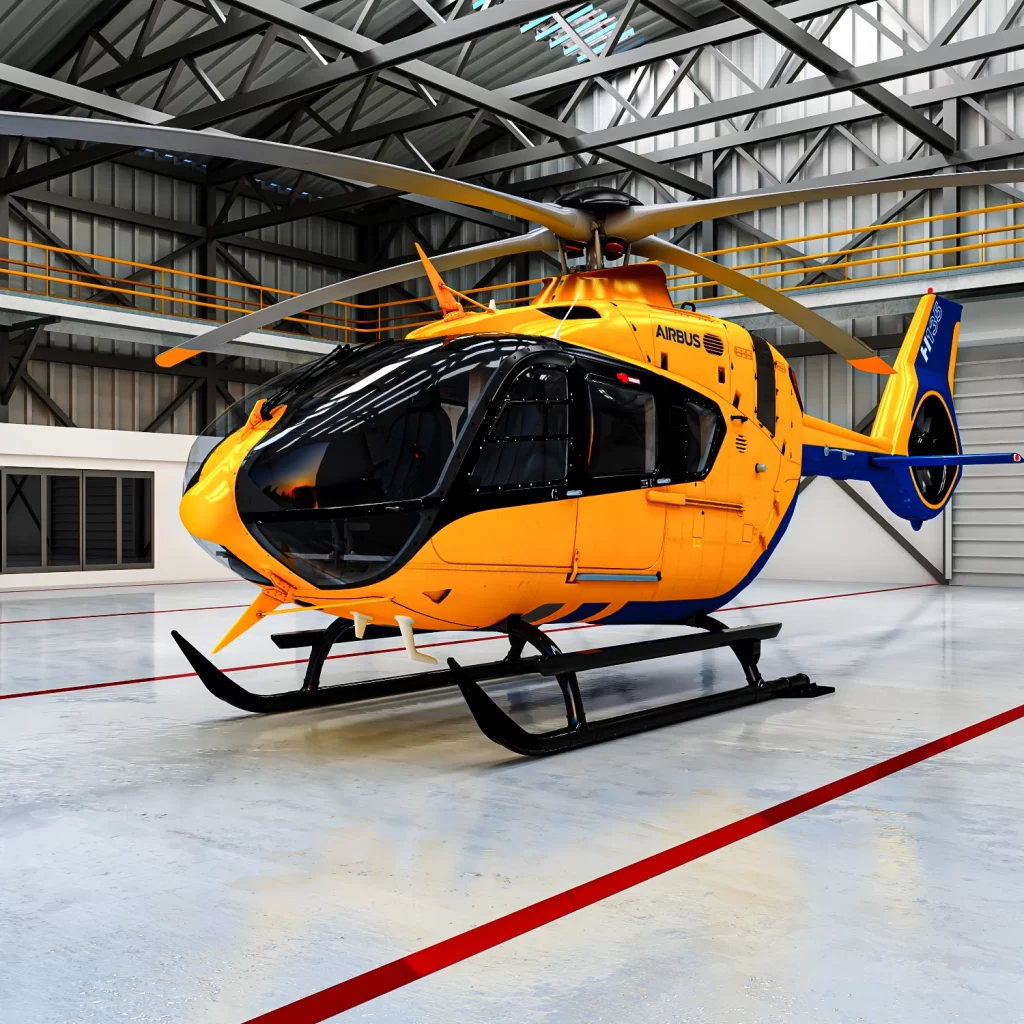 Aircraft Paint Scheme for Airbus H135